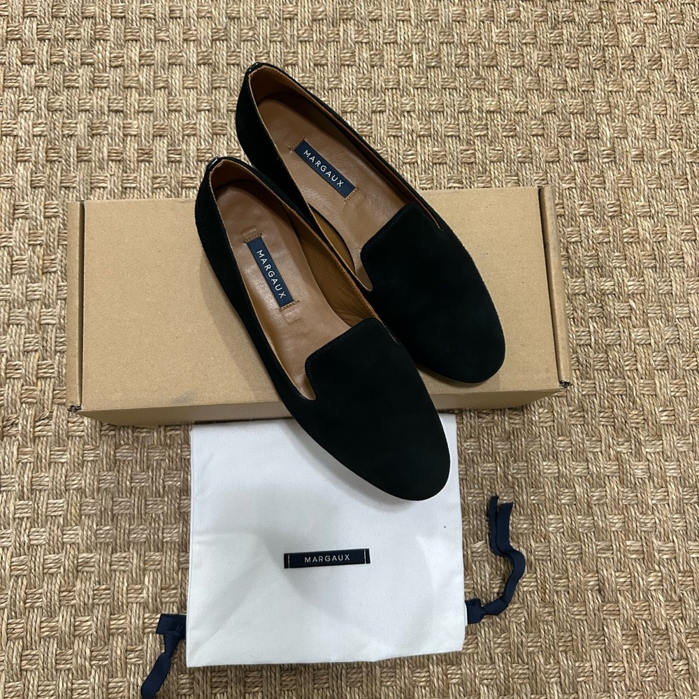 Margaux Suede Loafers Slip-Ons